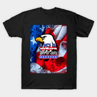 usa independence day flag T-Shirt